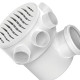 Caixa Sifonada Tigre Girafacil Red Branco 10 Caixa Sifonada Tigre Girafacil Red Branco 10