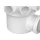 Caixa Sifonada Tigre Girafacil Red Branco 10 Caixa Sifonada Tigre Girafacil Red Branco 10