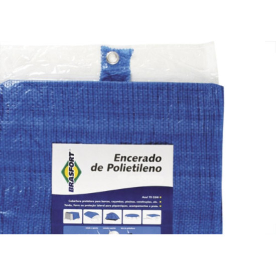 Lona Carreteiro Brasfort 2X2 Azul 8970 Lona Carreteiro Brasfort 2X2 Azul 8970