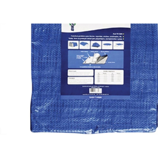 Lona Carreteiro Brasfort 4X3 Azul 8972
