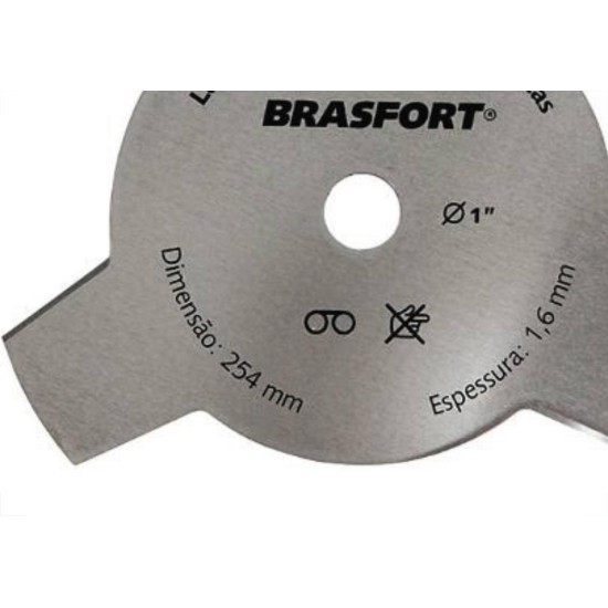 Lamina Rocad.3Ponta 255X1.5X1 Brasf Lamina Rocad.3Ponta 255X1.5X1 Brasf