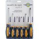 Jogo Chave Fenda_Phil Brasfort Crv 6P 7029 Jogo Chave Fenda_Phil Brasfort Crv 6P 7029