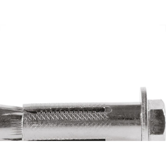 Chumbador. Fixador Aco Ancora Cba 1/2 X 3 C/Parafuso - Kit C/25 Unidades