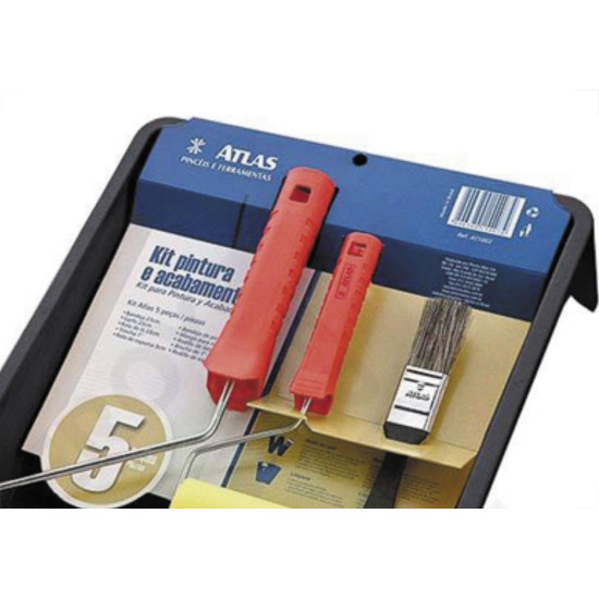 Kit P/Pintura Atlas La C/5Pc At1002 Kit P/Pintura Atlas La C/5Pc At1002