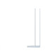 Extensor 20Cm P/Portao Qually Branco Extensor 20Cm P/Portao Qually Branco