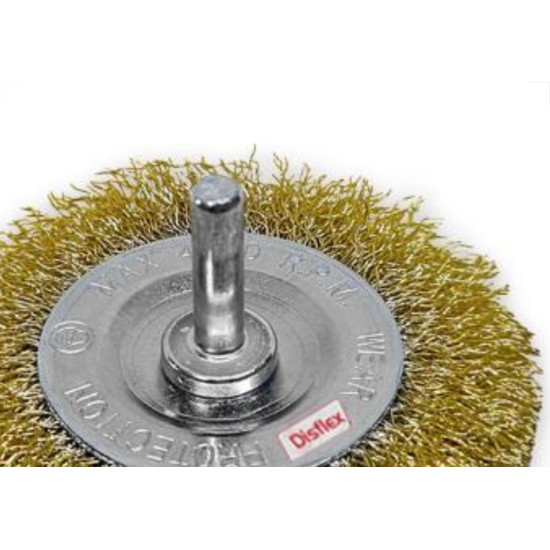 Escova Aco Disflex Circ.C/Haste 75Mm
