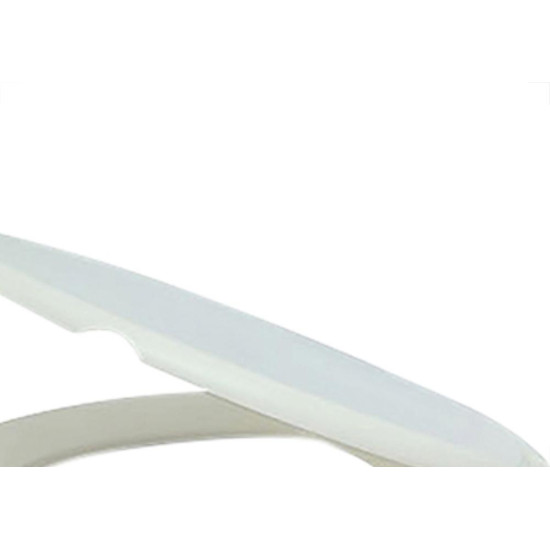 Assento Alumasa Almofadado Branco Assento Alumasa Almofadado Branco