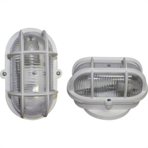 Luminaria Tartaruga Pvc/Acrilico Branco Jr Ilum
