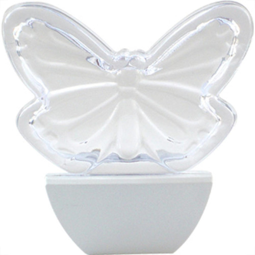 Luz Noturna Brasfort Led Borboleta Rosa 127 Luz Noturna Brasfort Led Borboleta Rosa 127