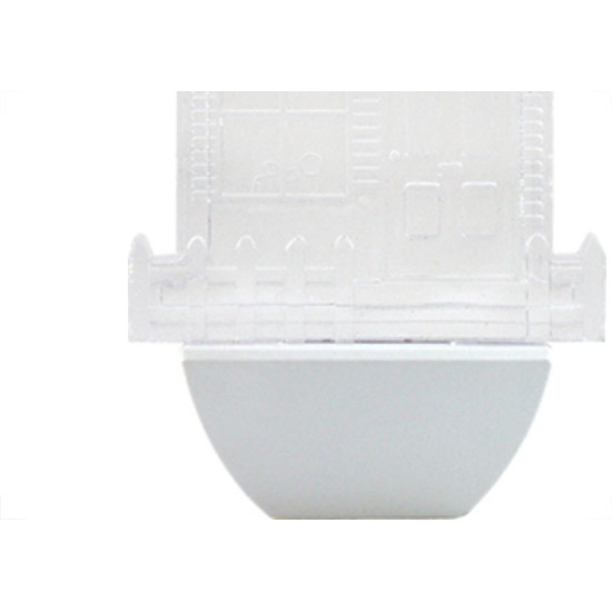 Luz Noturna Brasfort Led Casa Branco 127V Luz Noturna Brasfort Led Casa Branco 127V