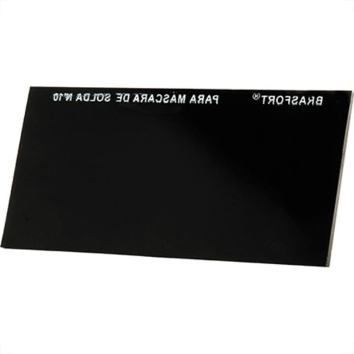 Vidro P/Mascara Solda Escuro Brasfort 10 Vidro P/Mascara Solda Escuro Brasfort 10