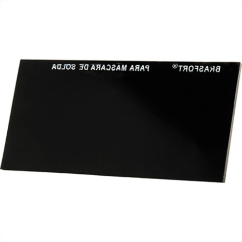 Vidro P/Mascara Solda Escuro Brasfort 12 Vidro P/Mascara Solda Escuro Brasfort 12