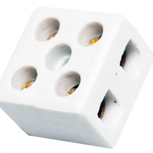 Conector Brasfort Porcelana 10Mm Bif 8609 - Kit C/50 Unidades Conector Brasfort Porcelana 10Mm Bif 8609 - Kit C/50 Unidades