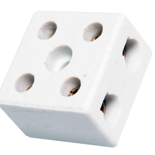Conector Brasfort Porcelana 16Mm Bif 8766 - Kit C/50 Unidades Conector Brasfort Porcelana 16Mm Bif 8766 - Kit C/50 Unidades