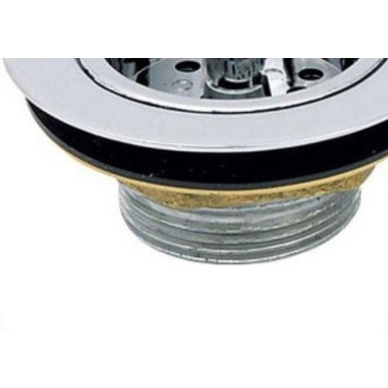 Valvula Amer Abs Cromado 3.1/2 Luconi Cest.Cromado Valvula Amer Abs Cromado 3.1/2 Luconi Cest.Cromado
