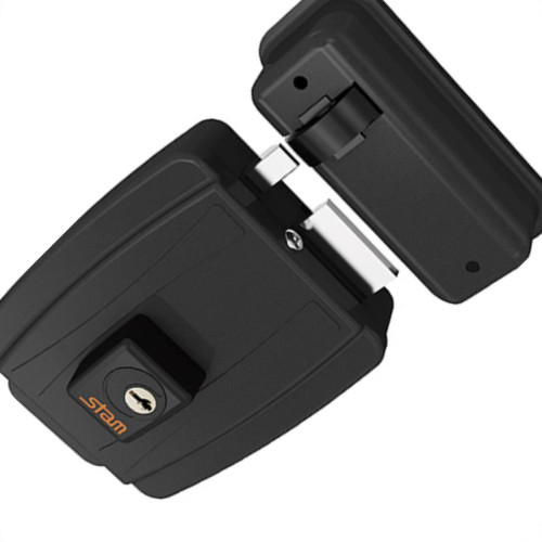 Fechad Eletr Stam Fixa Grafite/Preto Fosco Fechad Eletr Stam Fixa Grafite/Preto Fosco