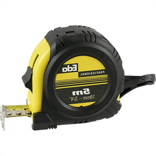 Trena 5Mt Emborrachado 19Mm Amarelo Eda Trena 5Mt Emborrachado 19Mm Amarelo Eda