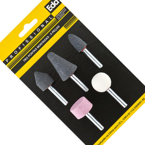 Ponta Montada Jogo C/5Pcs Eda 7Ro Ponta Montada Jogo C/5Pcs Eda 7Ro