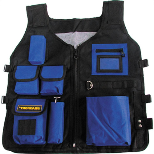 Colete P/Ferram 10 Bolsos Brasfort 7567 Colete P/Ferram 10 Bolsos Brasfort 7567