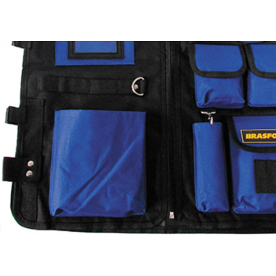 Colete P/Ferram 10 Bolsos Brasfort 7567 Colete P/Ferram 10 Bolsos Brasfort 7567