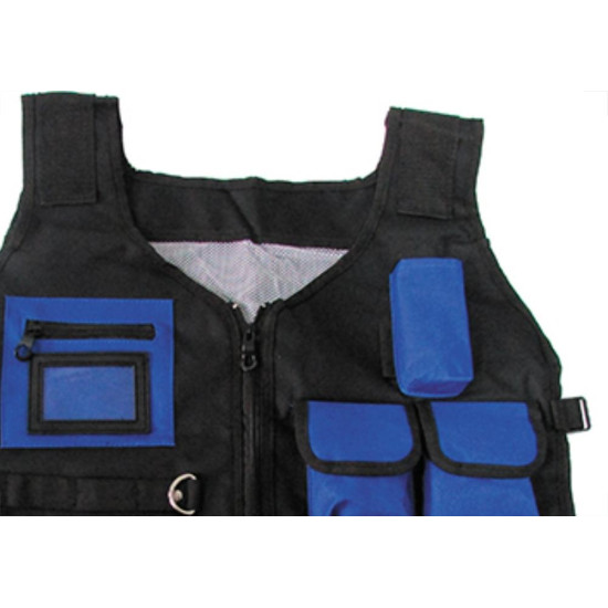 Colete P/Ferram 10 Bolsos Brasfort 7567 Colete P/Ferram 10 Bolsos Brasfort 7567
