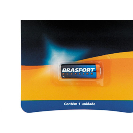 Pilha Alcalina Brasfort Bateria 12V - Kit C/5 Unidades Pilha Alcalina Brasfort Bateria 12V - Kit C/5 Unidades
