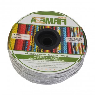 Corda Poliest.Firmeza Branco 05Mm-155Mt Carr