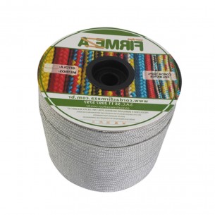 Corda Poliest.Firmeza Branco 14Mm-70Mt Carr