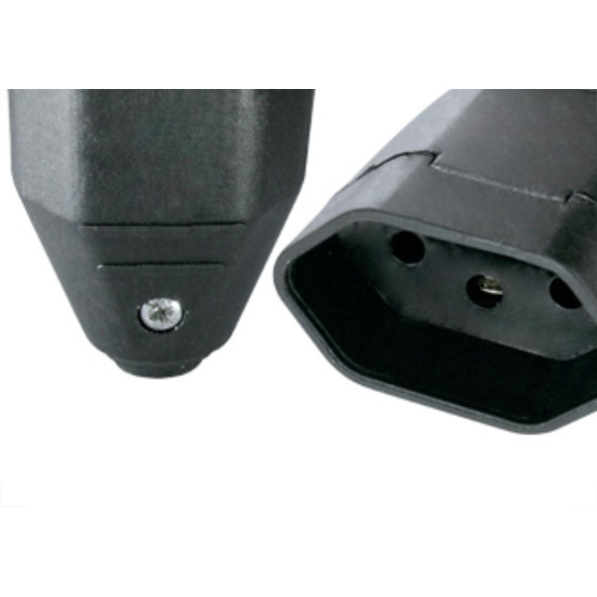 Pino Femea Radial 2P+T 20A Pr 1501149 Pino Femea Radial 2P+T 20A Pr 1501149