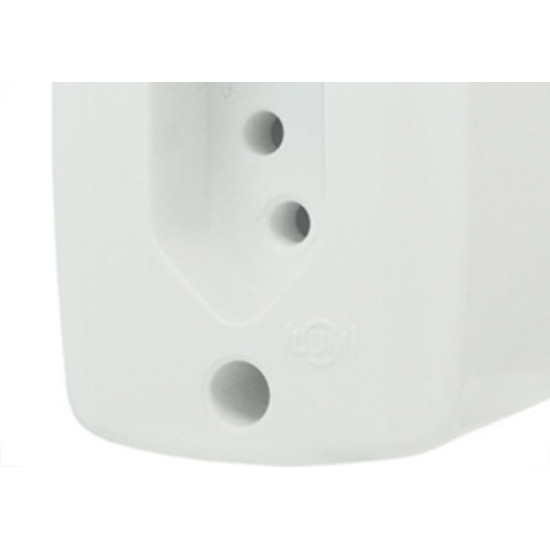 Tomada 2P+T Ilumi Ret Ext.10A Branco 16516 - Kit C/10 Unidades