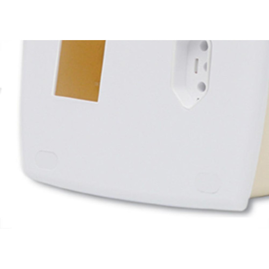 Centrinho Ilumi Pvc P/2Dj+Tom 20A Emb 2063 Centrinho Ilumi Pvc P/2Dj+Tom 20A Emb 2063
