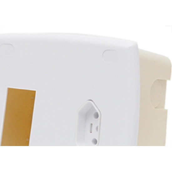 Centrinho Ilumi Pvc P/2Dj+Tom 20A Emb 2063 Centrinho Ilumi Pvc P/2Dj+Tom 20A Emb 2063
