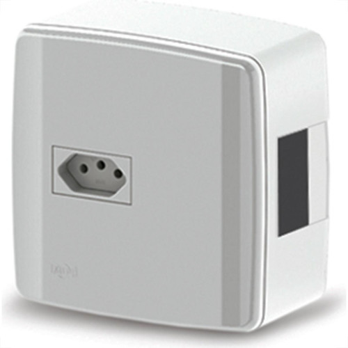 Centrinho Ilumi Pvc P/2Dj+Tom 20A Sob 20631 Centrinho Ilumi Pvc P/2Dj+Tom 20A Sob 20631
