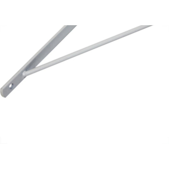 Cantoneira Mao Francesa Overtime Leve Branco 20Cm - Kit C/12 Unidades Cantoneira Mao Francesa Overtime Leve Branco 20Cm - Kit C/12 Unidades