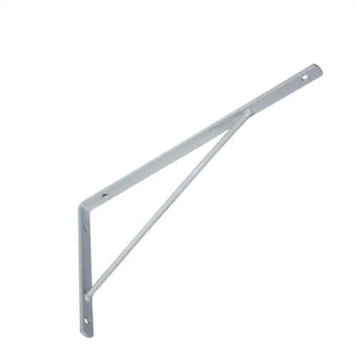 Cantoneira Mao Francesa Overtime Leve Branco 25Cm - Kit C/12 Unidades Cantoneira Mao Francesa Overtime Leve Branco 25Cm - Kit C/12 Unidades