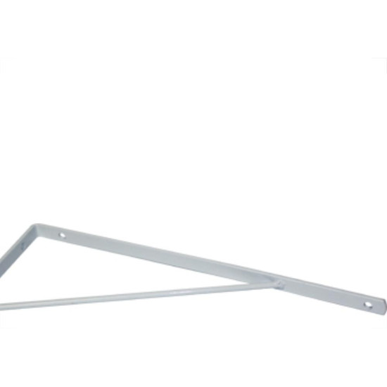 Cantoneira Mao Francesa Overtime Leve Branco 30Cm - Kit C/12 Unidades Cantoneira Mao Francesa Overtime Leve Branco 30Cm - Kit C/12 Unidades