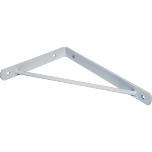 Cantoneira Mao Francesa Overtime Reforc Branco 20Cm - Kit C/12 Unidades Cantoneira Mao Francesa Overtime Reforc Branco 20Cm - Kit C/12 Unidades