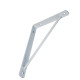 Cantoneira Mao Francesa Overtime Reforc Branco 20Cm - Kit C/12 Unidades Cantoneira Mao Francesa Overtime Reforc Branco 20Cm - Kit C/12 Unidades