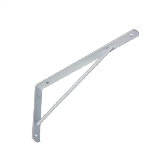 Cantoneira Mao Francesa Overtime Reforc Branco 25Cm - Kit C/12 Unidades Cantoneira Mao Francesa Overtime Reforc Branco 25Cm - Kit C/12 Unidades