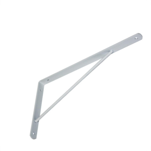 Cantoneira Mao Francesa Overtime Reforc Branco 30Cm - Kit C/12 Unidades Cantoneira Mao Francesa Overtime Reforc Branco 30Cm - Kit C/12 Unidades