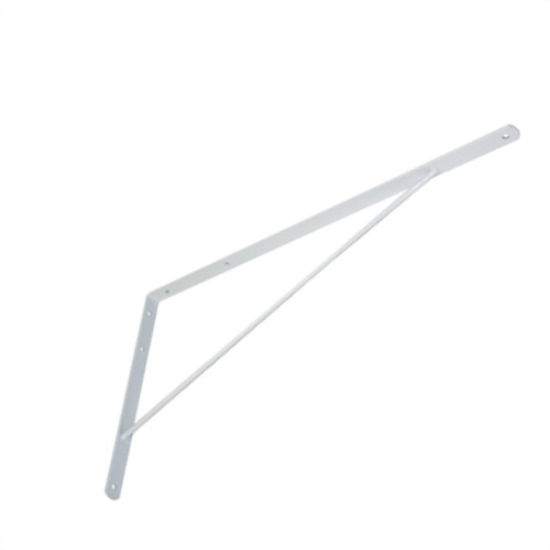 Cantoneira Mao Francesa Overtime Reforc Branco 50Cm - Kit C/12 Unidades Cantoneira Mao Francesa Overtime Reforc Branco 50Cm - Kit C/12 Unidades