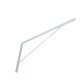 Cantoneira Mao Francesa Overtime Reforc Branco 50Cm - Kit C/12 Unidades Cantoneira Mao Francesa Overtime Reforc Branco 50Cm - Kit C/12 Unidades