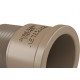 Adaptador Curto Fortlev 2 Marrom - Kit C/10 Unidades