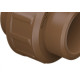 Uniao Fortlev PVC Liso Liso 1/2 Marrom Uniao Fortlev PVC Liso Liso 1/2 Marrom