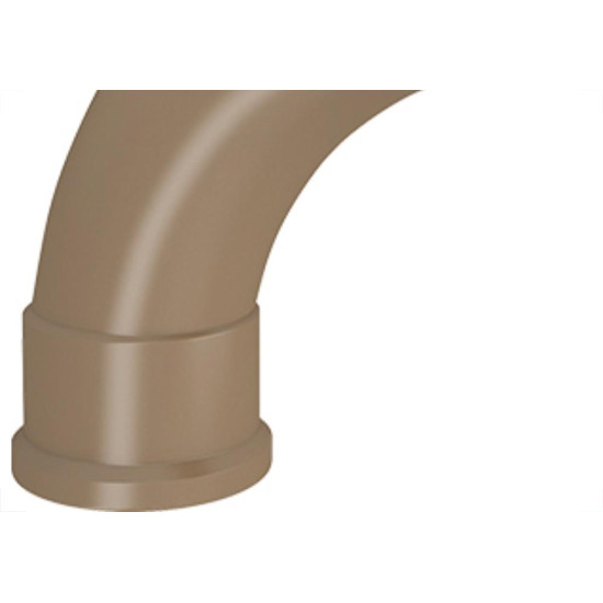 Curva Fortlev PVC Liso Liso 2 X 90 Marrom Curva Fortlev PVC Liso Liso 2 X 90 Marrom