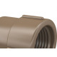 Luva Lr Fortlev 3/4 X 1/2 Marrom - Kit C/30 Unidades Luva Lr Fortlev 3/4 X 1/2 Marrom - Kit C/30 Unidades