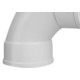 Curva Fortlev Esgoto Curta 40X90 Curva Fortlev Esgoto Curta 40X90