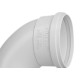 Curva Fortlev Esgoto Curta 75X90 Curva Fortlev Esgoto Curta 75X90
