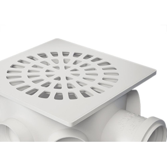 Caixa Sifonada Fortlev Quadr.Branco 15 X 15 X 50 Caixa Sifonada Fortlev Quadr.Branco 15 X 15 X 50
