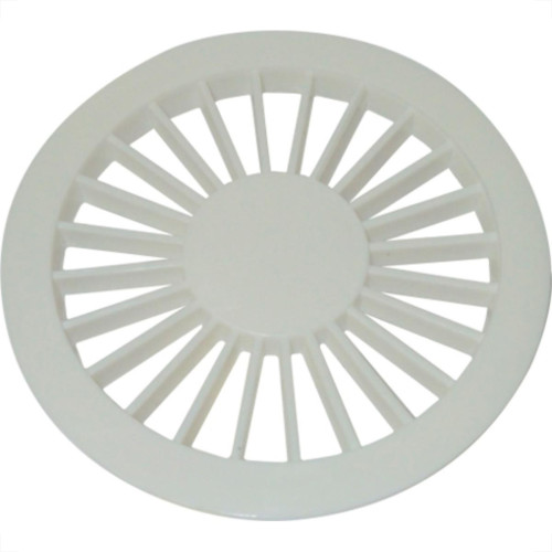 Grelha Plast Red Branco 10X10 Luconi